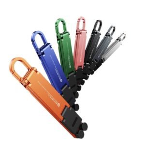 Aluminum Alloy Foldable Phone Stand – Adjustable Portable Mobile Holder